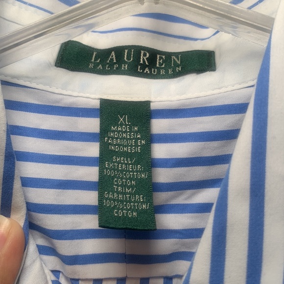 Lauren Striped Cotton Shirt - Picture 4 of 7